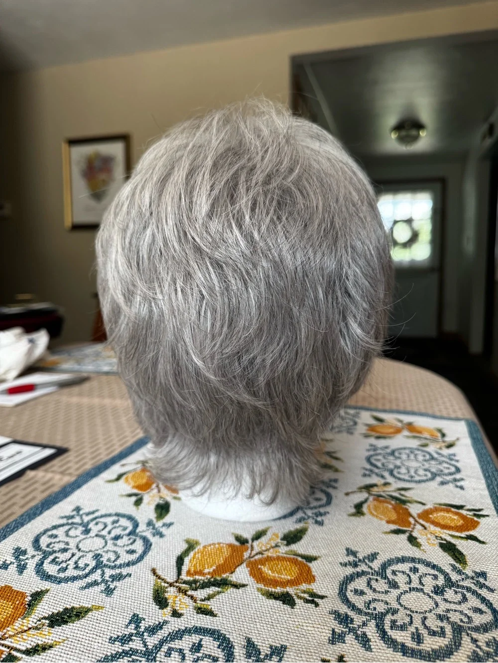 Paula Young Short Layered Synthetic Wig in Gray - Style 1200 - Medium/Average